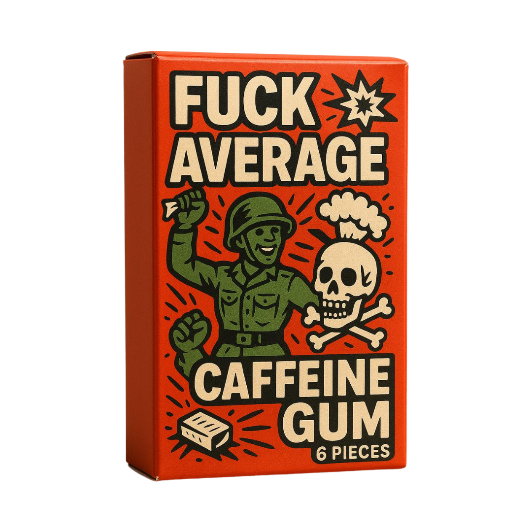 Military Caffeine Energy Gum