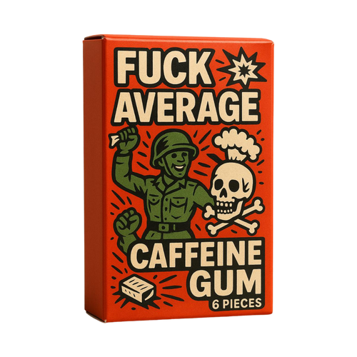 Military Caffeine Energy Gum
